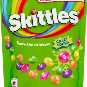 SKITTLES CARAMELLA CRAZY SOURS 136GR