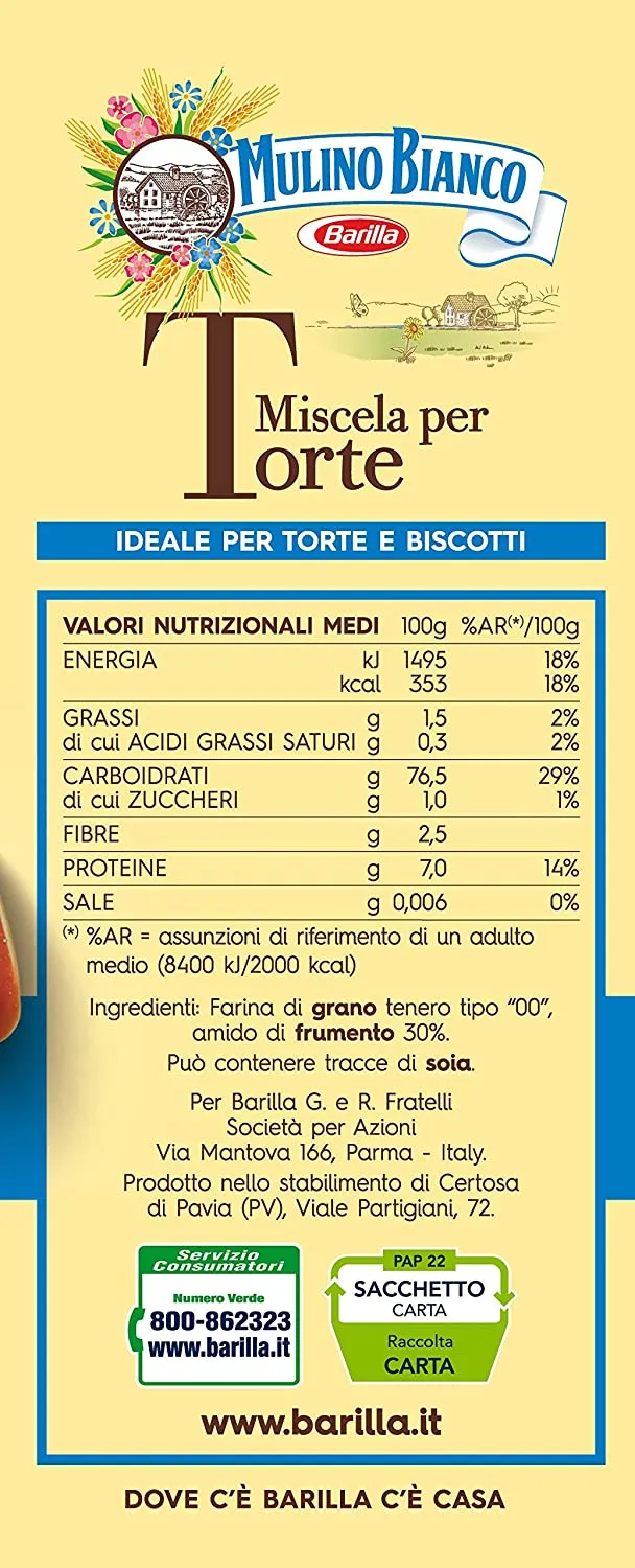 BARILLA MULINO MISCELA 1KG - immagine 3