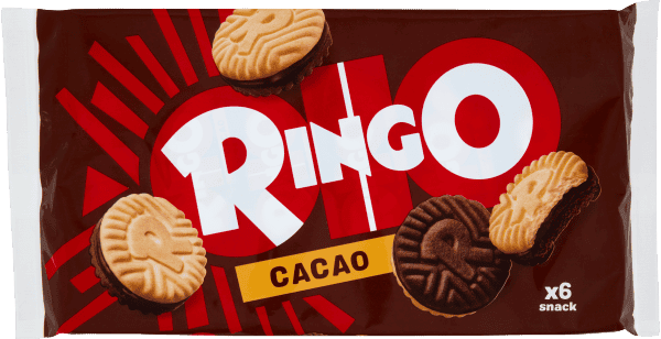 PAVESI RINGO BISCOTTI CACAO 330GR