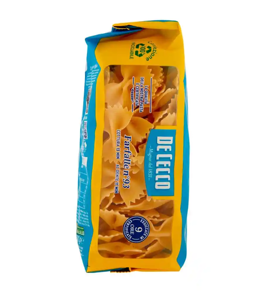 DE CECCO FARFALLE N. 93 500 GR - immagine 6
