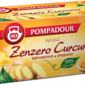 POMPADOUR INFUSO ZENZERO E CURCUMA 36GR