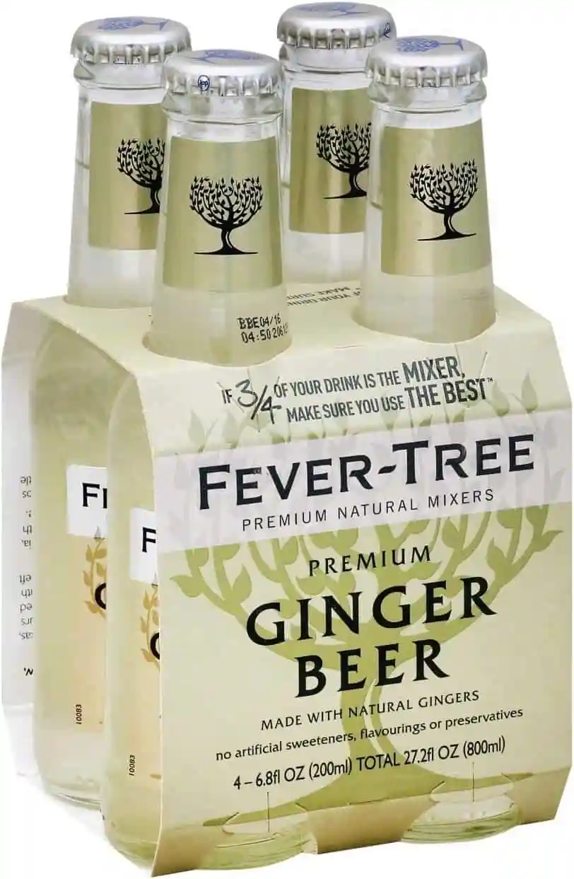 FEVER TREE GINGER BEER 4X20C