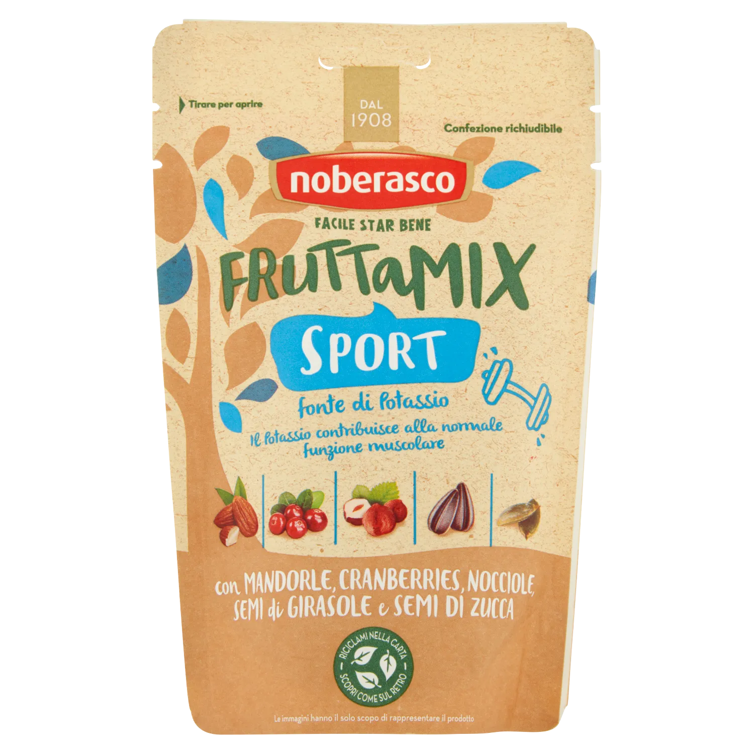 NOBERASCO MIX SPORT FRUTTA 150 GR