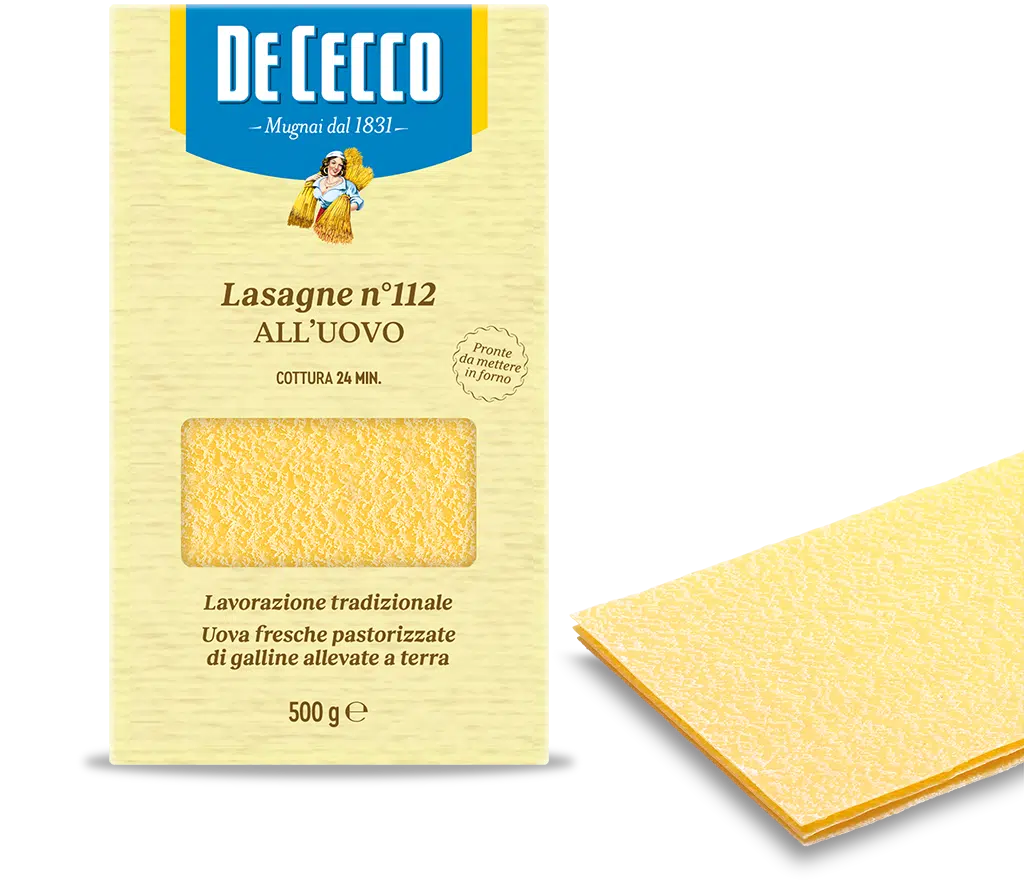 DE CECCO LASAGNA N. 112 ALL’UOVO 500 GR - immagine 7