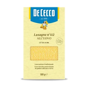 DE CECCO LASAGNA N. 112 ALL’UOVO 500 GR