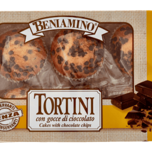 BENIAMINO TORTINI GOCCE DI CIOCCOLATO 200GR