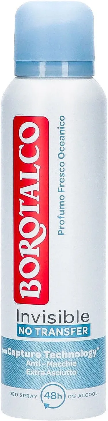 BOROTALCO DEODORANTE INVISIBLE FRESCO OCEANICO 150ML