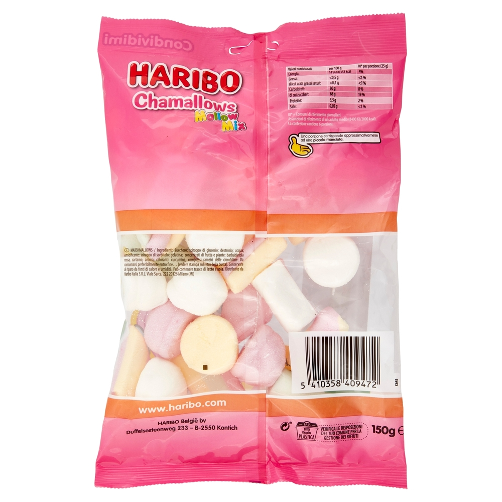 HARIBO CHAMALLOWS MALLOW MIX 150GR - immagine 2