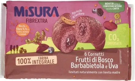 MISURA CORNETTI FIBRAEXTRA FRUTTI ROSSI 308GR
