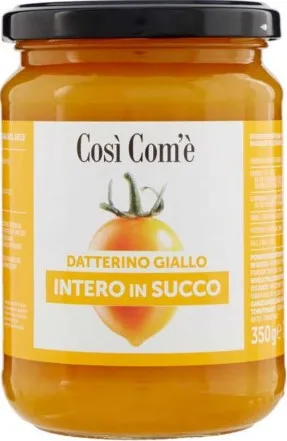 COSI’ COM’E’ DATTERINO GIALLO IN SUCCO 350GR