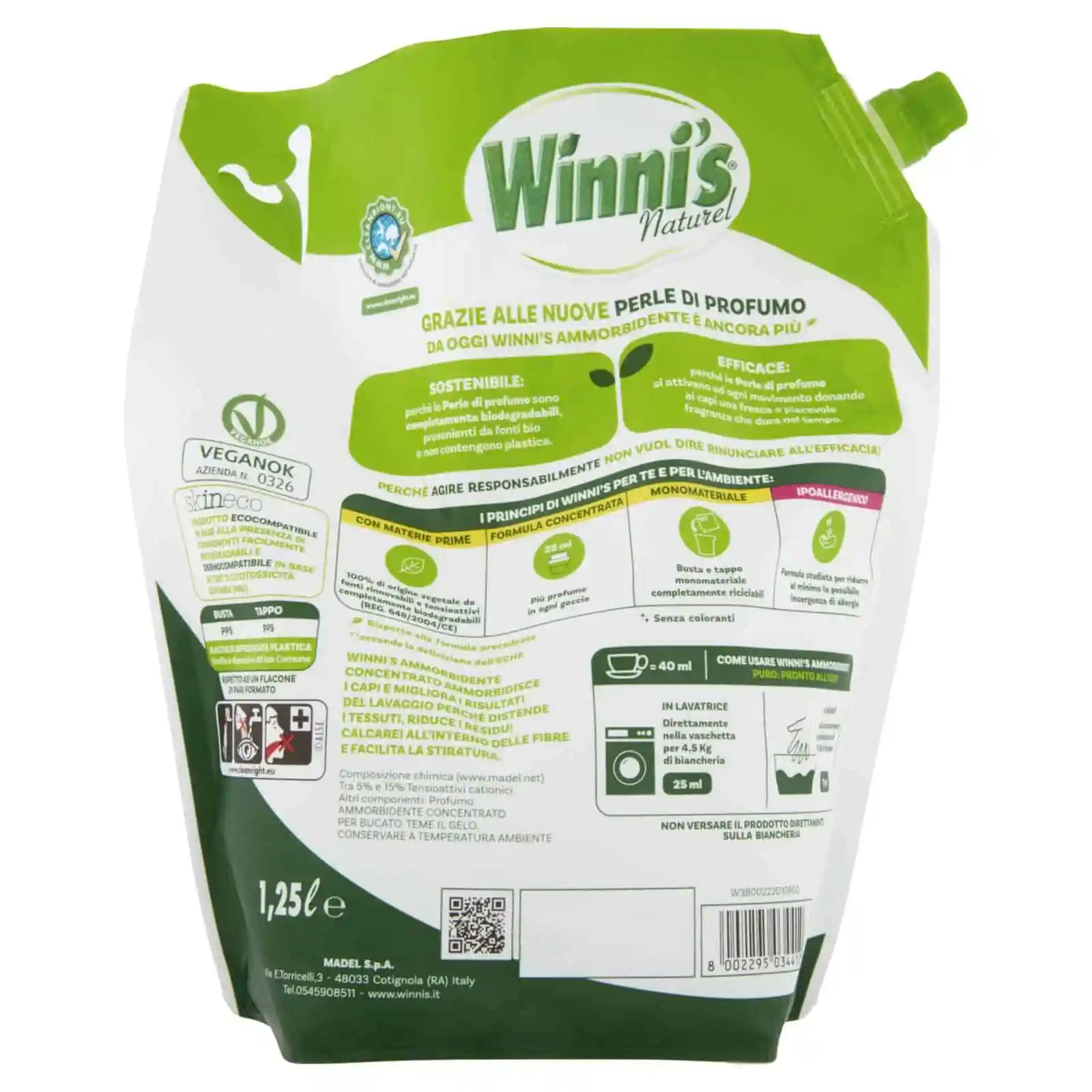 WINNI’S AMMORBIDENTE CONCENTRATO ORCHIDEA 50 LAVAGGI - immagine 2