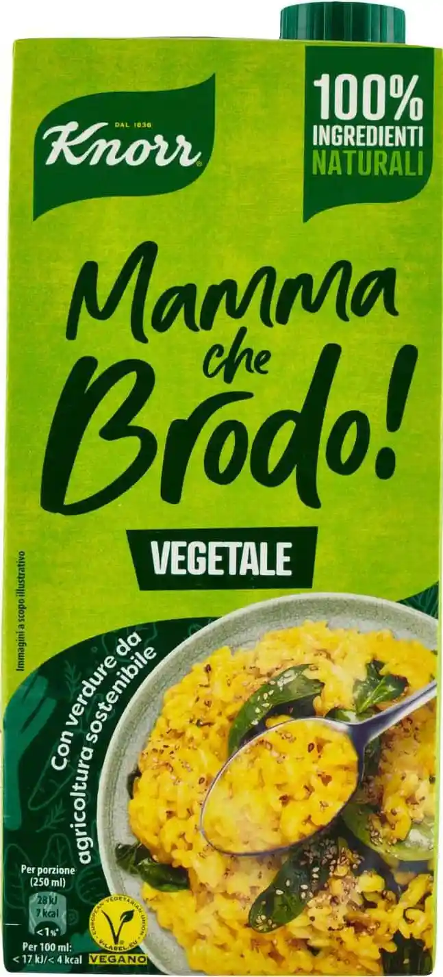KNORR BRODO LIQUIDO VEGETALE 1LT
