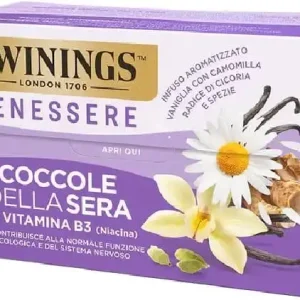 TWININGS TISANA COCCOLE SERA 18 FILTRI