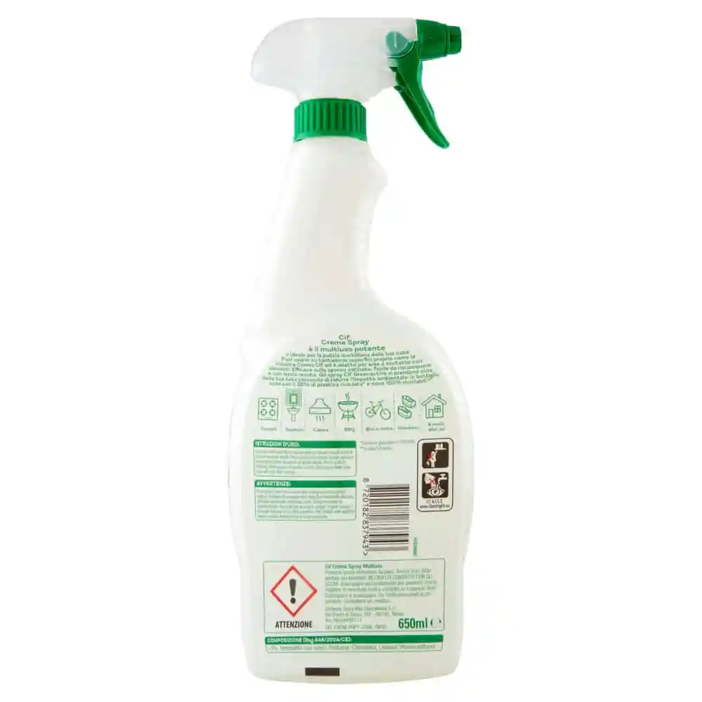CIF CREMA SPRAY MULTIUSO 650ML - immagine 2