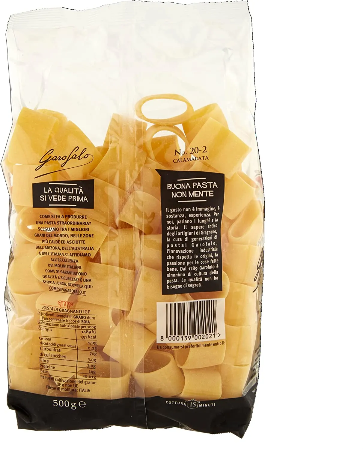 GAROFALO CALAMARATA N. 20-2 500 GR - immagine 2