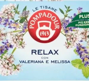 POMPADOUR TISANA RELAX PLUS CON VALERIANA E MELISSA 36GR