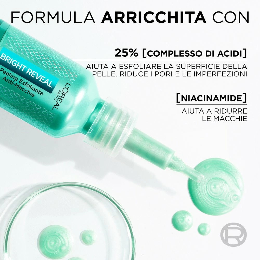 L’Oréal Paris Bright Reveal Peeling Esfoliante Anti-Macchie 25ml - immagine 4