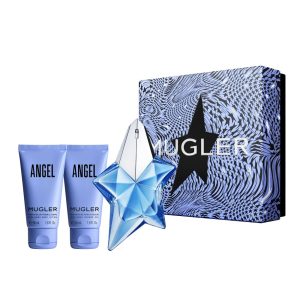 Mugler  Coffret Angel Edp  25 Ml + Body L. 50 Ml + Shower Gel 50 Ml