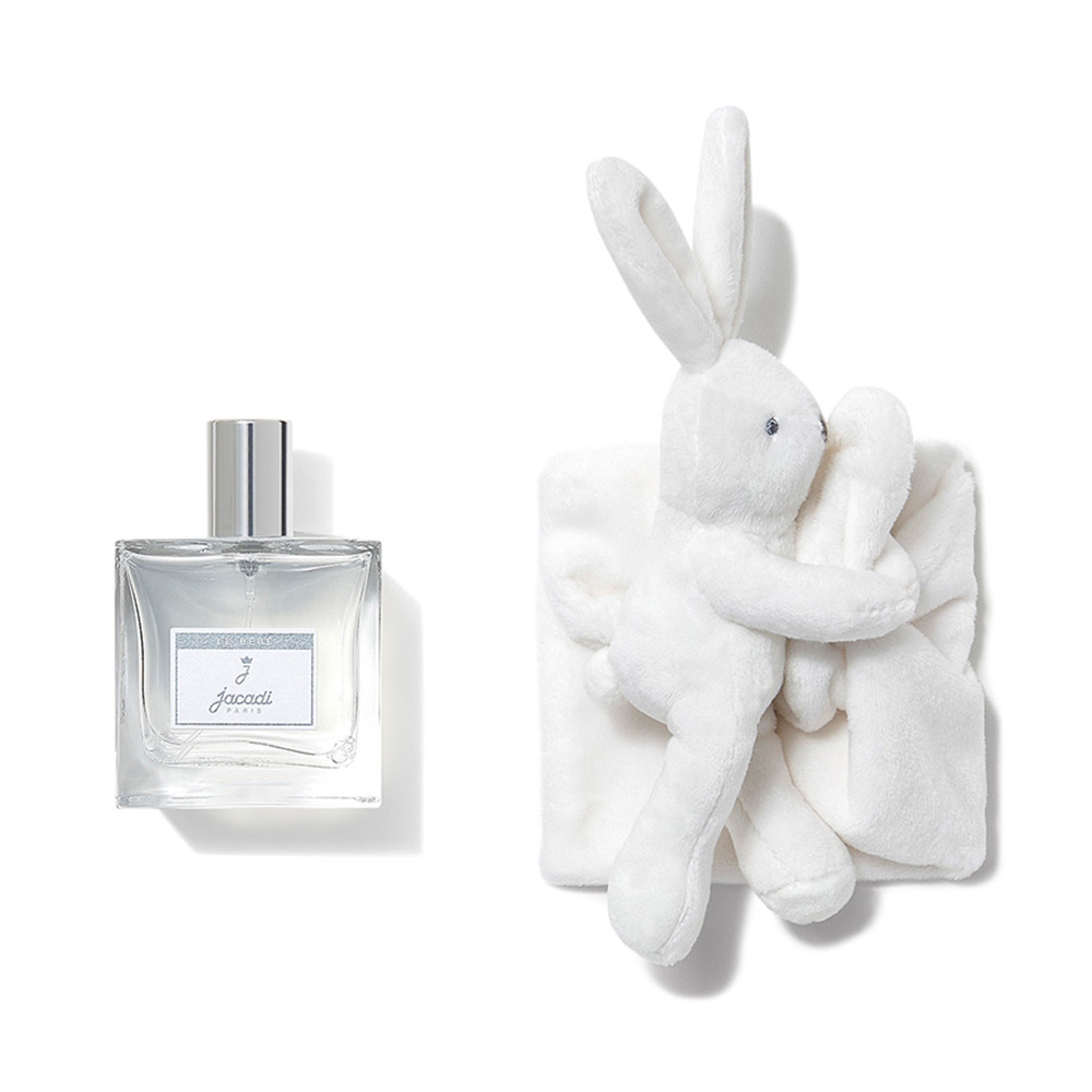 Le Bébé Cofanetto Acqua Profumata Neonato 100ml + Coniglietto