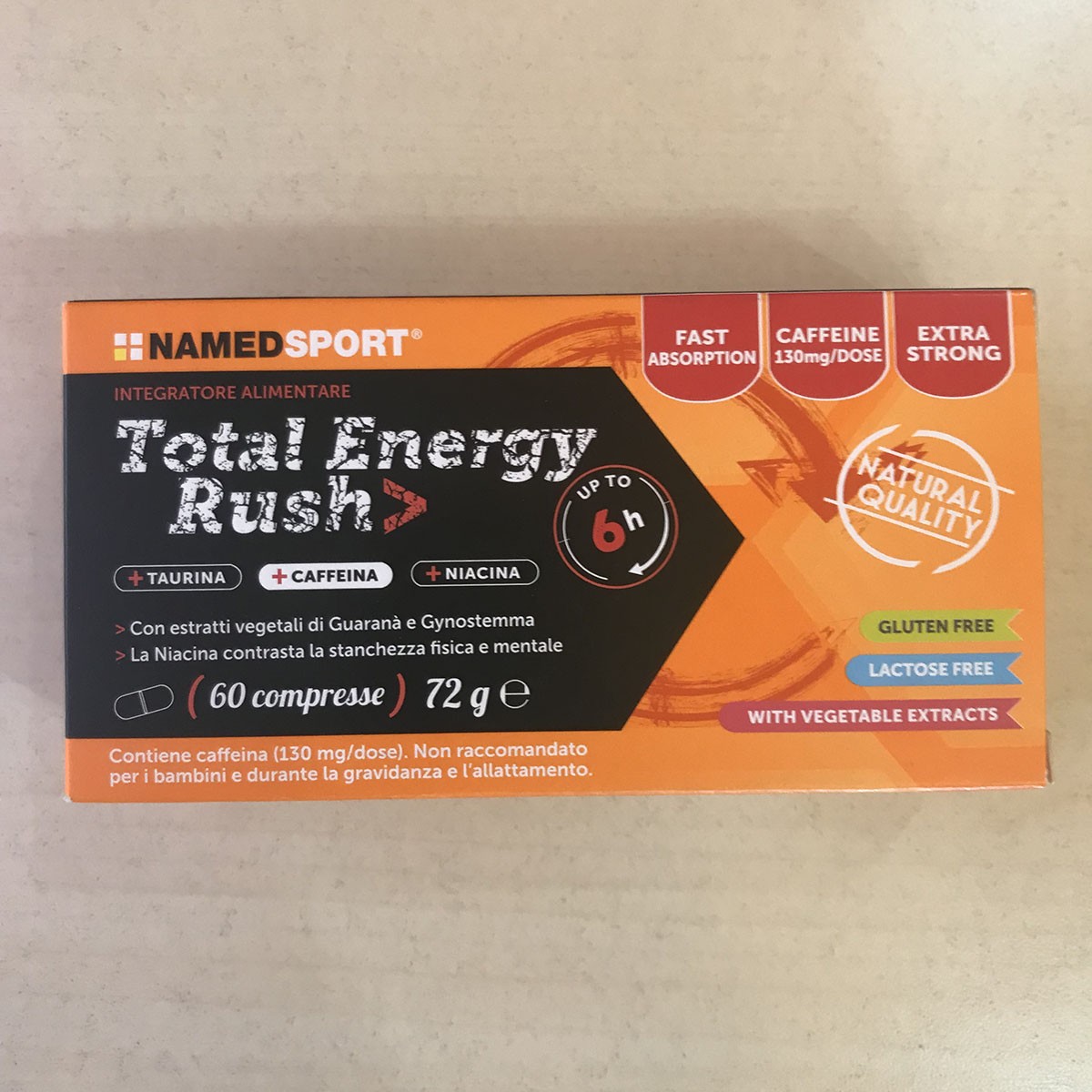 Total Energy Rush 60 Compresse