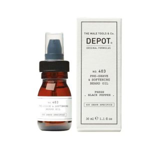 Depot 403 olio prebarba pepe nero 30ml