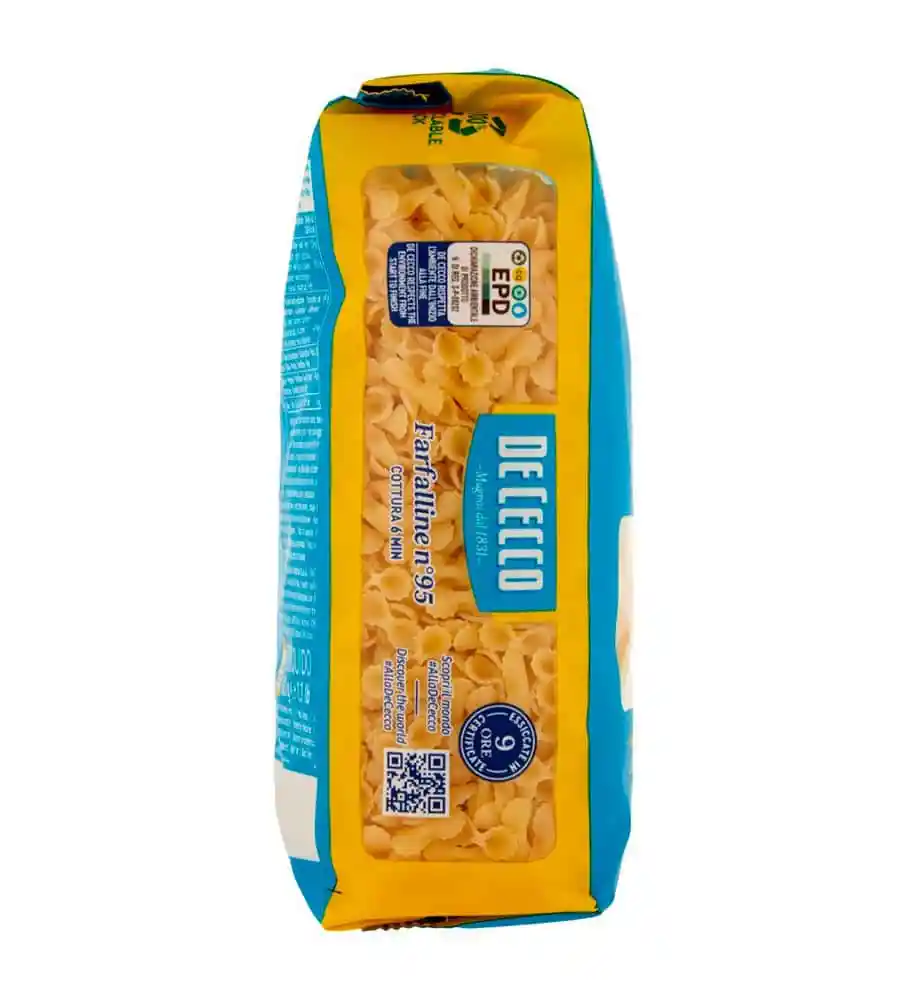 DE CECCO FARFALLINE N. 95 500 GR - immagine 7