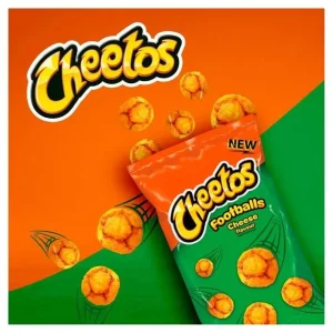 Cheetos footballs cheese piccolo