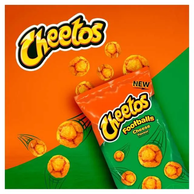 Cheetos footballs cheese piccolo