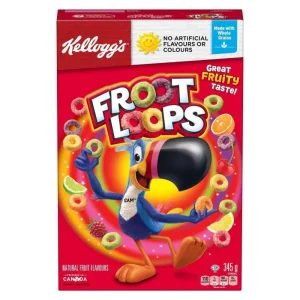 Kellogg’s Froot Loops, cereali alla frutta 345g