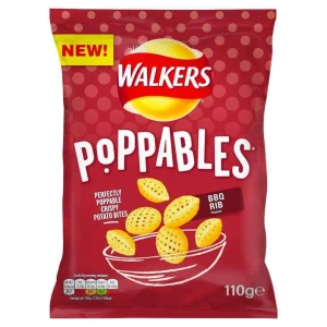 Walkers Poppables Bbq Rib Snacks