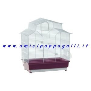 Gabbia Chalet Domus Molinari per pappagallini,inseparabili,canarini,cocorite, esotici