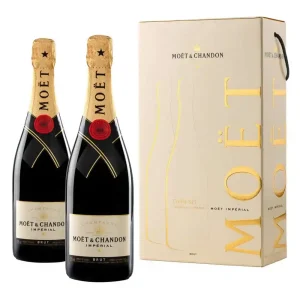 MOET CHAMPAGNE BRUT IMPERIAL 2 X 75 CL