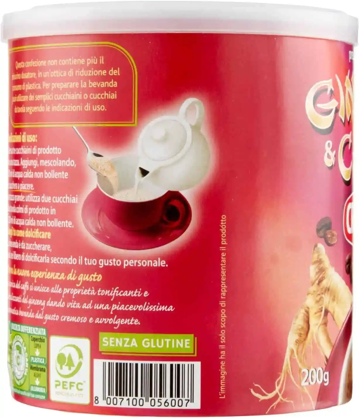 CRASTAN CAFFE’ GINSENG 200 GR - immagine 2