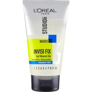 L’Oréal Paris Gel per Capelli Studio Line Invisi Fx Gel Fondant, Fissaggio Forte, 150 ml
