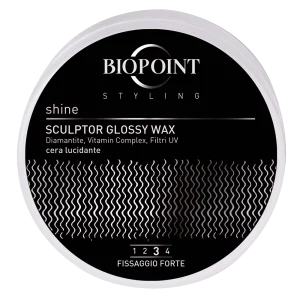 Biopoint Styling Sculptor Glossy Wax Fissaggio Forte  100ml