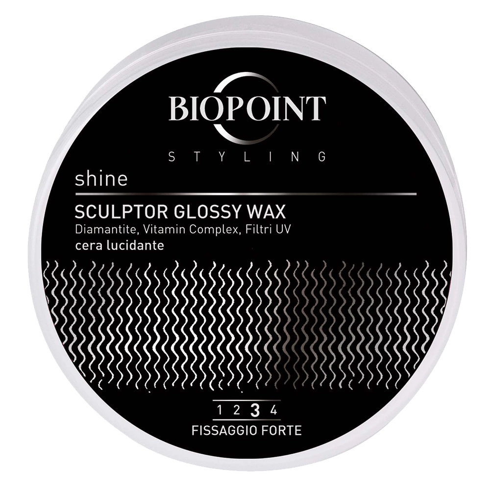 Biopoint Styling Sculptor Glossy Wax Fissaggio Forte 100ml
