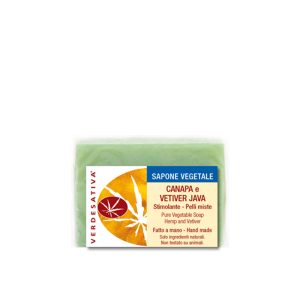 Verdesativa Sapone Canapa e Vetiver Java 100gr