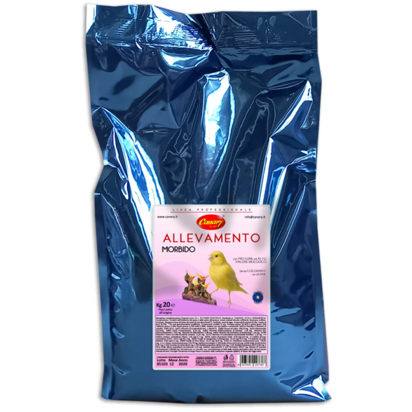 Pastoncino morbido “Allevamento” Canary 20kg – il pastone per uccelli esotici, canarini