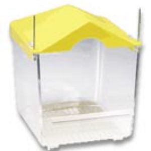 Offerta – Bagnetti gobi – pezzi 4 -in plastica – per diamanti di gould, canarini, uccelli esotici