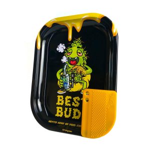 Best Buds Dab-All-Day Vassoio Medio 18×28 cm con Grinder Card Magnetica