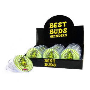 Best Buds Pizza Grinder in Plastica 3 Parti 50mm