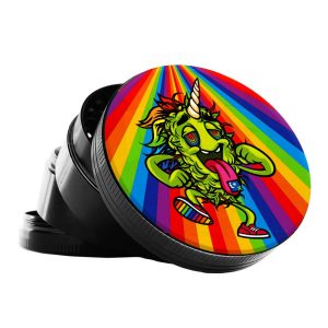 Best Buds Rainbow LSD Grinder in Metallo 4 Parti 50mm