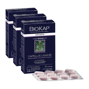 BioKap Anticaduta Miglio Donna Forte 60 Compresse 3 Confezioni