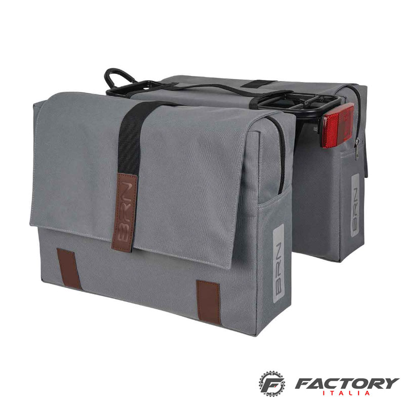 Borse a bisaccia al portopacco BRN spring