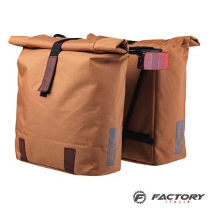 Borse bici posteriore a bisaccia BRN Montecarlo arancioni