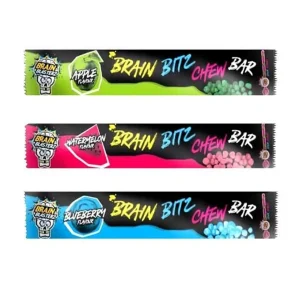 Brain Blasterz Brain Bitz Chew Bar, caramelle gommose 20g