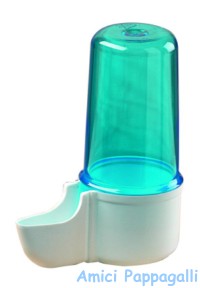 Sifone meta 60cc – beverini per canarini, cocorite, parrocchetti, pappagallini e uccelli