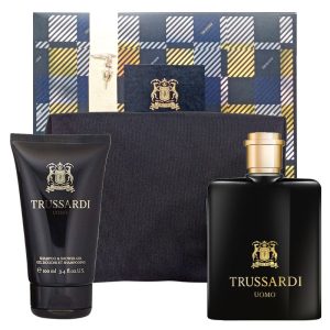 Cofanetto uomo TRUSSARDI UOMO edt 100ml + shampoo & shower gel 100ml + beauty