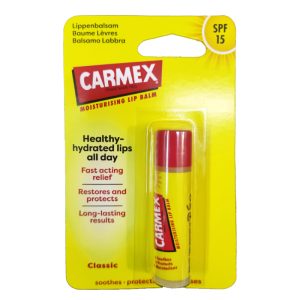 CARMEX MOISTURISING LIP BALM Balsamo labbra SPF 15 Classic