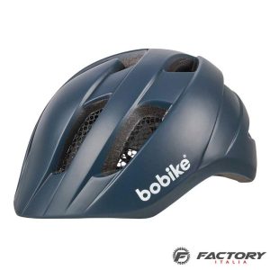 Casco bici bimbo Bobike Exclusive azzurro denim taglia XS